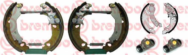 Brake shoes with cylinders, set Brembo K 23 052
