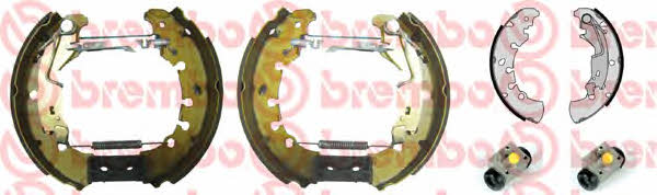 Brake shoes with cylinders, set Brembo K 23 062