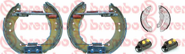 Brake shoes with cylinders, set Brembo K 24 007