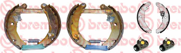 Brake shoes with cylinders, set Brembo K 24 015