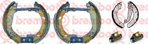 Brake shoes with cylinders, set Brembo K 24 032