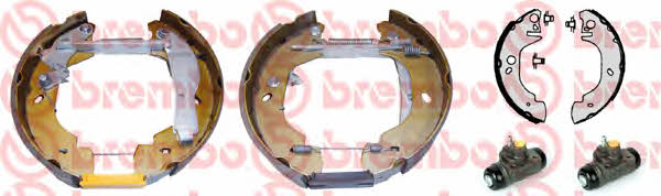 Brake shoes with cylinders, set Brembo K 24 035