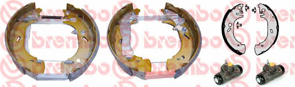 Brake shoes with cylinders, set Brembo K 24 037