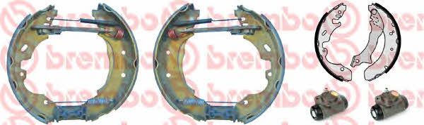 Brake shoes with cylinders, set Brembo K 24 040