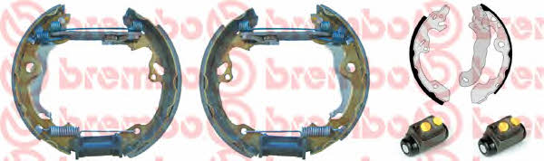 Brake shoes with cylinders, set Brembo K 24 069