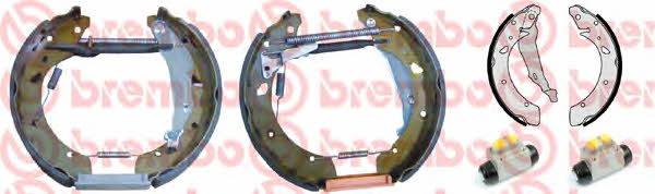 Brake shoes with cylinders, set Brembo K 28 011