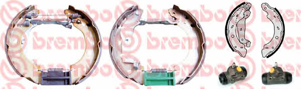 Brake shoes with cylinders, set Brembo K 50 005