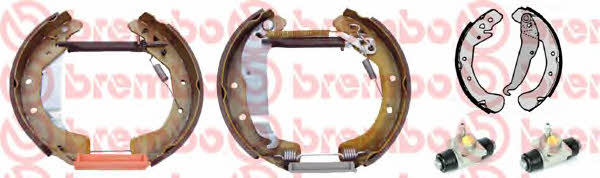 Brake shoes with cylinders, set Brembo K 59 039