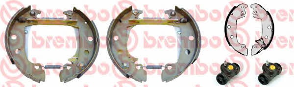 Brake shoes with cylinders, set Brembo K 61 033