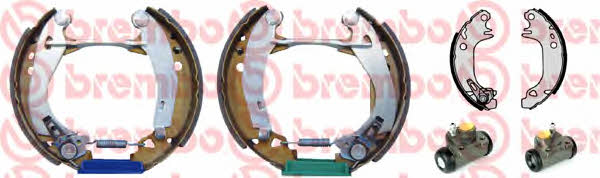 Brake shoes with cylinders, set Brembo K 61 034
