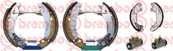 Brake shoes with cylinders, set Brembo K 61 035