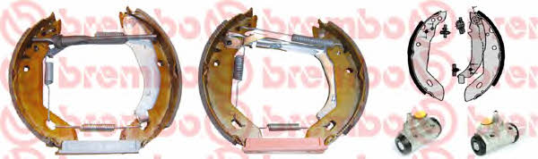 Brake shoes with cylinders, set Brembo K 61 036