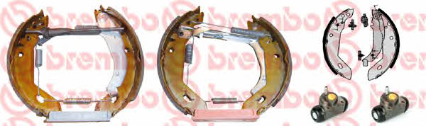Brake shoes with cylinders, set Brembo K 61 061