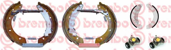 Brake shoes with cylinders, set Brembo K 61 068