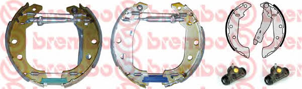 Brake shoes with cylinders, set Brembo K 61 071