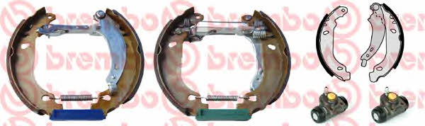 Brake shoes with cylinders, set Brembo K 61 073