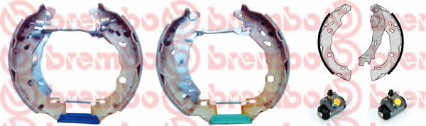 Brake shoes with cylinders, set Brembo K 61 084