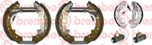 Brake shoes with cylinders, set Brembo K 68 015