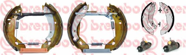Brake shoes with cylinders, set Brembo K 68 024