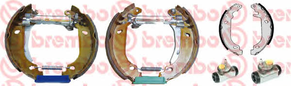 Brake shoes with cylinders, set Brembo K 68 046