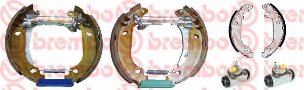 Brake shoes with cylinders, set Brembo K 68 050