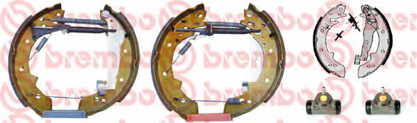 Brake shoes with cylinders, set Brembo K 68 053