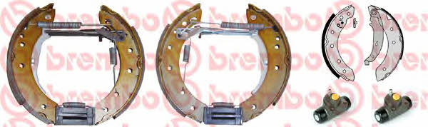 Brake shoes with cylinders, set Brembo K 68 056