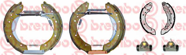 Brake shoes with cylinders, set Brembo K 68 062
