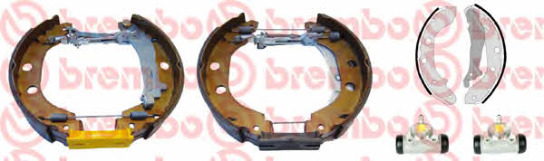 Brake shoes with cylinders, set Brembo K 68 064