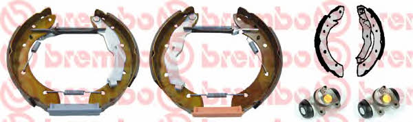 Brake shoes with cylinders, set Brembo K 68 068