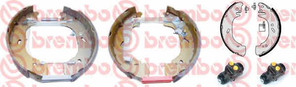 Brake shoes with cylinders, set Brembo K 68 069