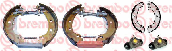 Brake shoes with cylinders, set Brembo K 68 070