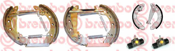 Brake shoes with cylinders, set Brembo K 85 009