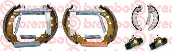 Brake shoes with cylinders, set Brembo K 85 018