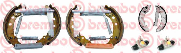 Brake shoes with cylinders, set Brembo K 85 048