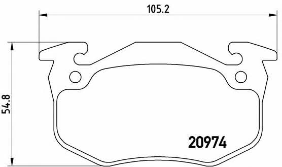 Buy Brembo P 61 032 at a low price in United Arab Emirates!