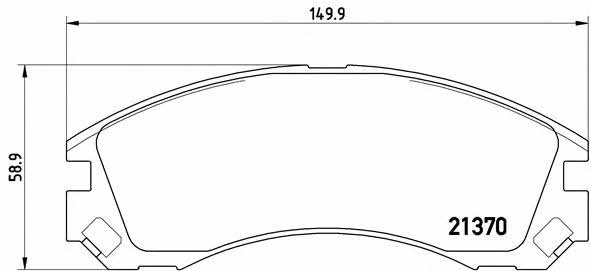 Buy Brembo P61089 – good price at EXIST.AE!