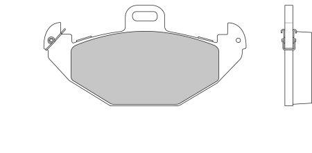 Brembo Brake Pad Set, disc brake – price 105 PLN