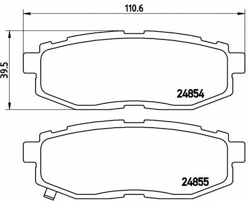 Buy Brembo P 78 018 at a low price in United Arab Emirates!