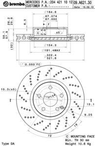 Buy Brembo 09A62131 – good price at EXIST.AE!