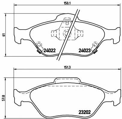 Buy Brembo P 83 085 at a low price in United Arab Emirates!