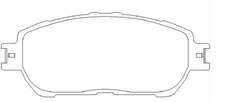 Brake pad set Brembo P 83 105