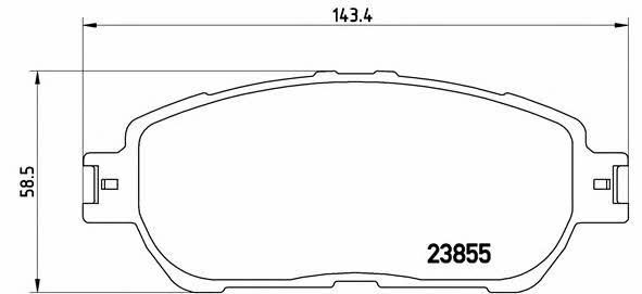 Buy Brembo P 83 105 at a low price in United Arab Emirates!