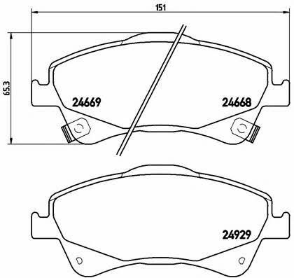 Buy Brembo P83109 – good price at EXIST.AE!