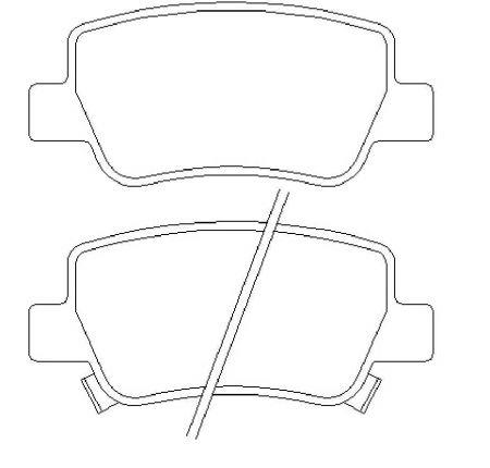 Brake pad set Brembo P 83 112
