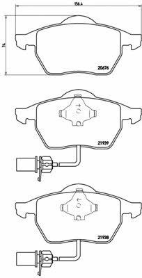 Buy Brembo P 85 037 at a low price in United Arab Emirates!