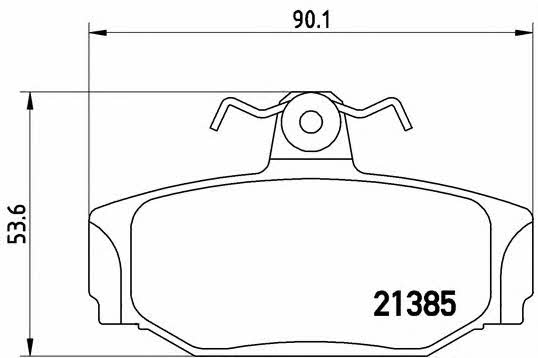 Buy Brembo P 86 009 at a low price in United Arab Emirates!