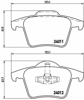 Buy Brembo P86019 – good price at EXIST.AE!