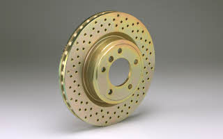 Brembo RD.106.000 Rear brake disc, non-ventilated RD106000