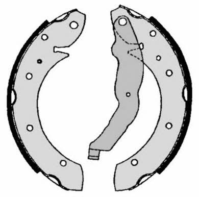 Brake shoe set Brembo S 06 506